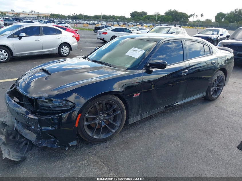2021 Dodge Charger VIN 2C3CDXGJ2MH600629 IAAI salvage auction — THEFT, Rebuildable (Florida), sold $8,100 on 2026-08-02 (photo 2)