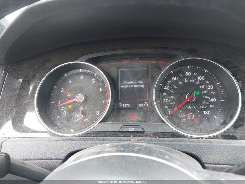 2019 Volkswagen Golf gti VIN 3VW6T7AUXKM002749 IAAI salvage auction — RIGHT FRONT, Salvage (Virginia), sold $3,750 on 2026-07-07 (photo 7)