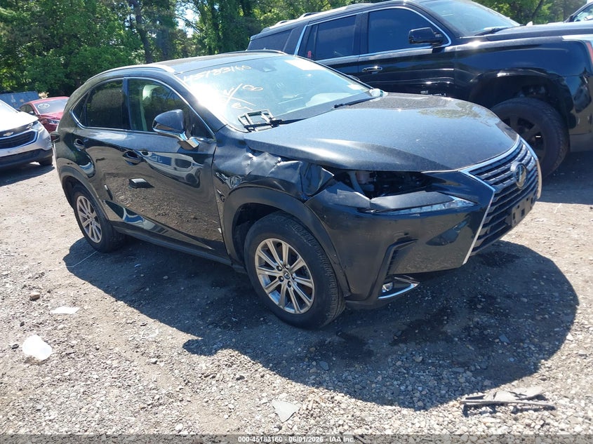 2021 Lexus Nx VIN JTJDARDZ8M2250511 IAAI salvage auction — RIGHT FRONT, Salvage Title, sold $10,100 on 2026-07-22 (photo 1)
