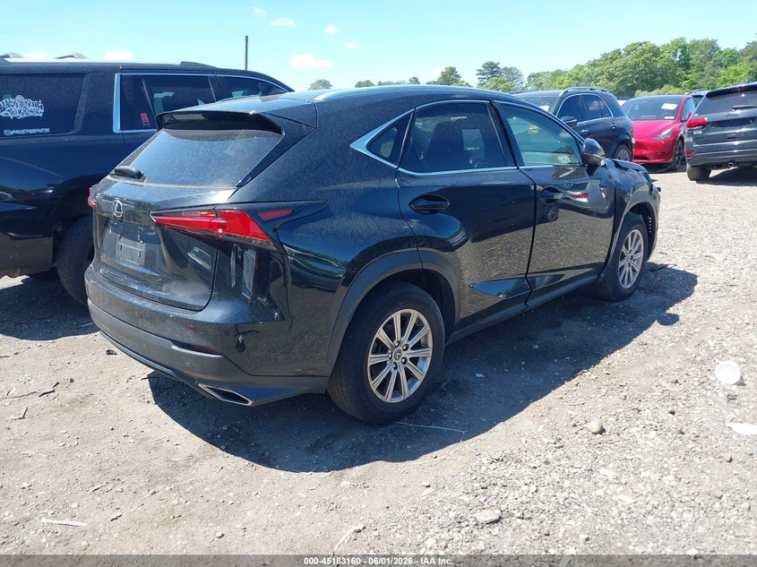 2021 Lexus Nx VIN JTJDARDZ8M2250511 IAAI salvage auction — RIGHT FRONT, Salvage Title, sold $10,100 on 2026-07-22 (photo 4)