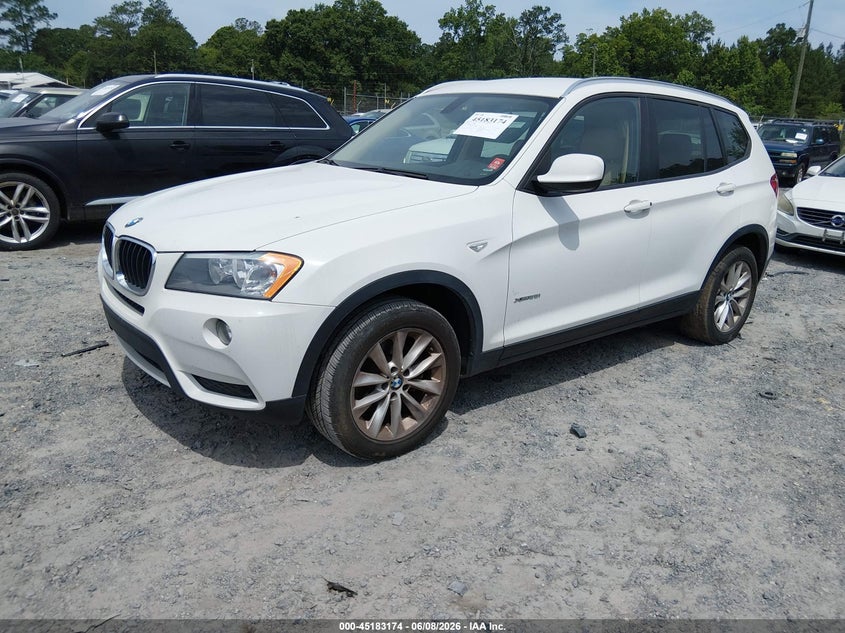 2013 BMW X3 VIN 5UXWX9C54D0A12368 IAAI salvage auction — NORMAL WEAR, Clear (South Carolina), sold $475 on 2026-07-20 (photo 2)