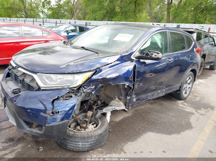 2019 Honda Cr-v VIN 7FARW2H84KE049089 IAAI salvage auction — LEFT SIDE, Salvage (Utah), sold $6,100 on 2026-07-09 (photo 2)