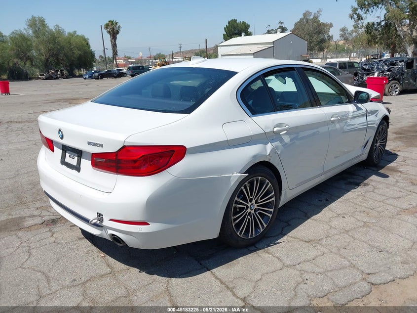 2019 BMW 5er VIN WBAJA5C5XKBX86514 IAAI salvage auction — FRONT END, Salvage (California), sold $2,600 on 2026-07-14 (photo 4)