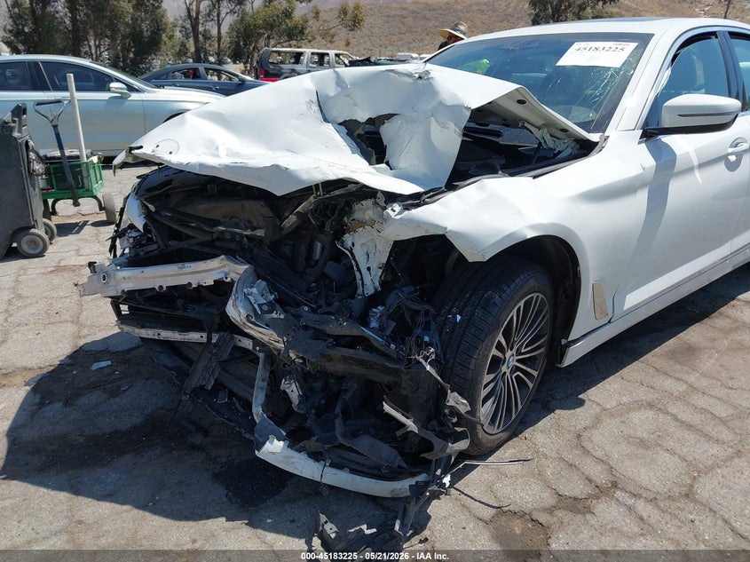 2019 BMW 5er VIN WBAJA5C5XKBX86514 IAAI salvage auction — FRONT END, Salvage (California), sold $2,600 on 2026-07-14 (photo 6)
