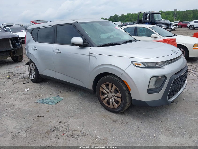 2020 Kia Soul VIN KNDJ23AU3L7001821 IAAI salvage auction — REAR END, Salvage (Georgia), sold $2,050 on 2026-08-02 (photo 1)