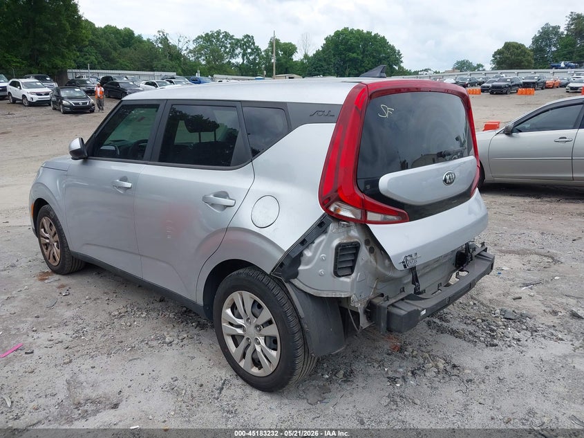2020 Kia Soul VIN KNDJ23AU3L7001821 IAAI salvage auction — REAR END, Salvage (Georgia), sold $2,050 on 2026-08-02 (photo 3)