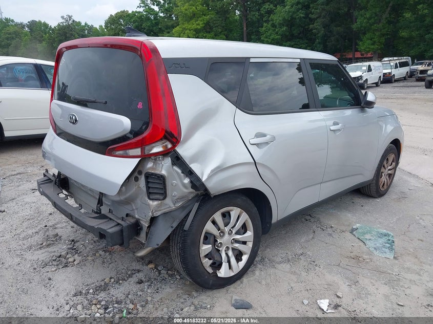 2020 Kia Soul VIN KNDJ23AU3L7001821 IAAI salvage auction — REAR END, Salvage (Georgia), sold $2,050 on 2026-08-02 (photo 6)