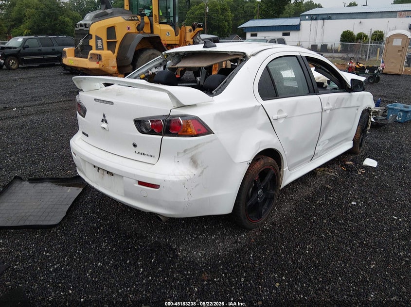 2014 Mitsubishi Lancer VIN JA32U8FW9EU011813 IAAI salvage auction — ALL OVER, Salvage (South Carolina), sold $300 on 2026-07-07 (photo 4)
