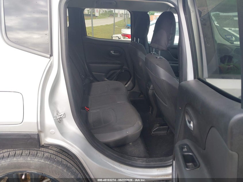 2017 Jeep Renegade VIN ZACCJABH9HPF32520 IAAI salvage auction — HAIL, Original (Texas), sold $3,500 on 2026-07-28 (photo 8)
