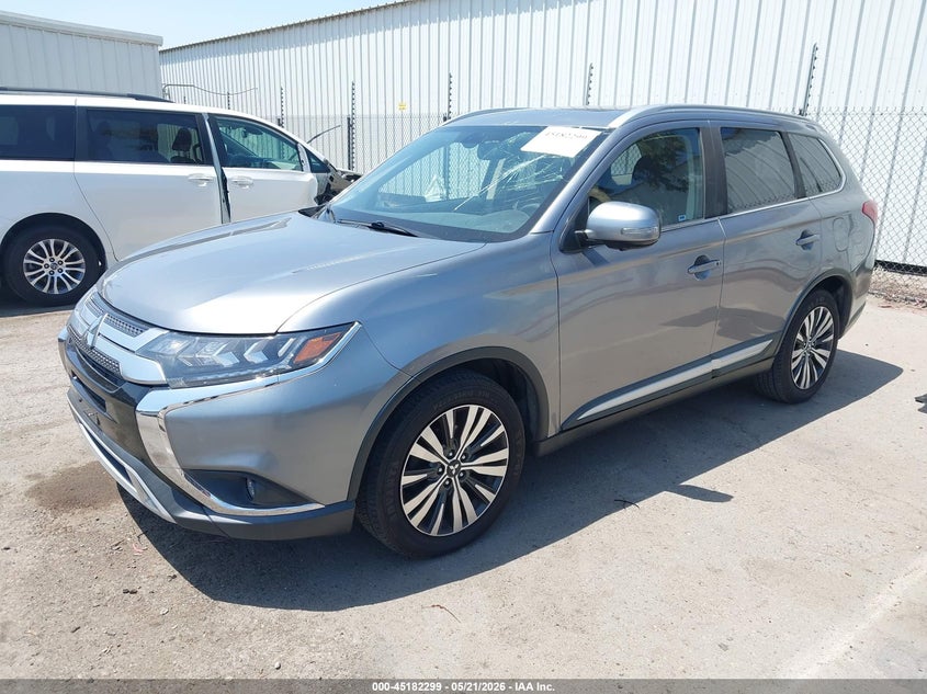 2019 Mitsubishi Outlander VIN JA4JZ4AXXKZ013814 IAAI salvage auction — REAR END, Salvage (California), sold $3,050 on 2026-07-27 (photo 2)