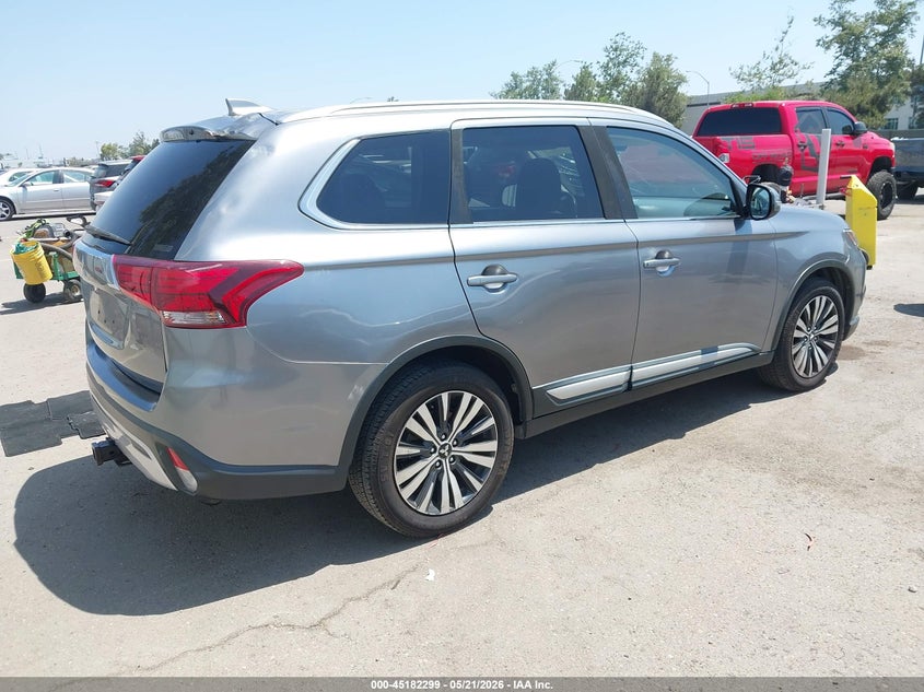 2019 Mitsubishi Outlander VIN JA4JZ4AXXKZ013814 IAAI salvage auction — REAR END, Salvage (California), sold $3,050 on 2026-07-27 (photo 4)