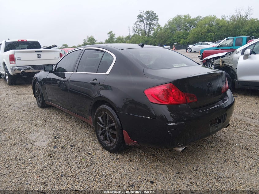 2008 Infiniti G VIN JNKBV61F08M272759 IAAI salvage auction — NORMAL WEAR, Original (Ohio), sold $350 on 2026-07-07 (photo 3)