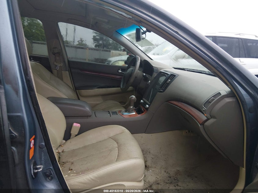 2008 Infiniti G VIN JNKBV61F08M272759 IAAI salvage auction — NORMAL WEAR, Original (Ohio), sold $350 on 2026-07-07 (photo 5)