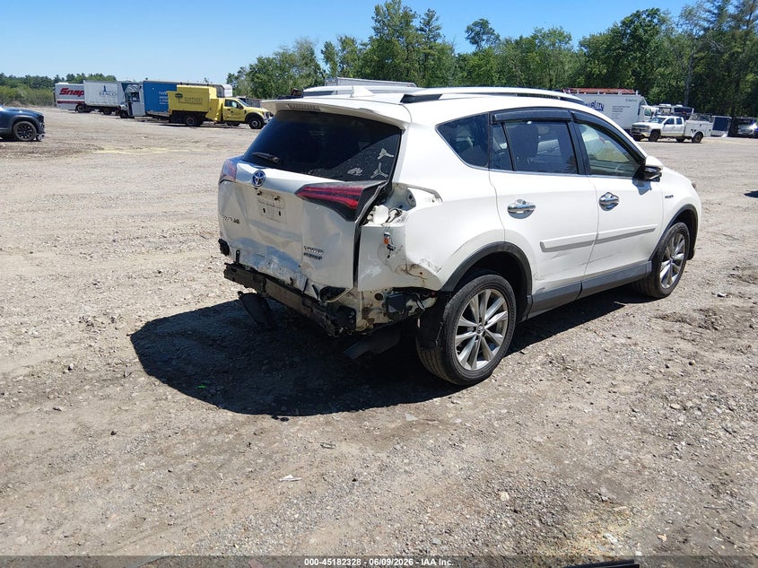 2018 Toyota Rav 4 VIN JTMDJREVXJD170948 IAAI salvage auction — REAR END, Salvage Title, sold $25 on 2026-07-29 (photo 4)
