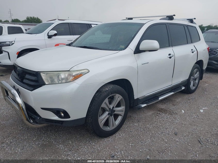 2013 Toyota Highlander VIN 5TDDK3EH3DS209344 IAAI salvage auction — HAIL, Clear (Missouri), sold $4,825 on 2026-07-06 (photo 2)