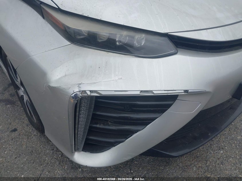 2017 Toyota Mirai VIN JTDBVRBD1HA002344 IAAI salvage auction — FRONT END, Salvage (California), sold $1,000 on 2026-07-05 (photo 6)