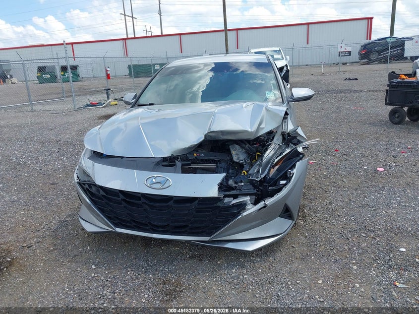2022 Hyundai Elantra VIN 5NPLM4AGXNH083466 IAAI salvage auction — FRONT END, Salvage Title, sold $3,200 on 2026-07-15 (photo 6)