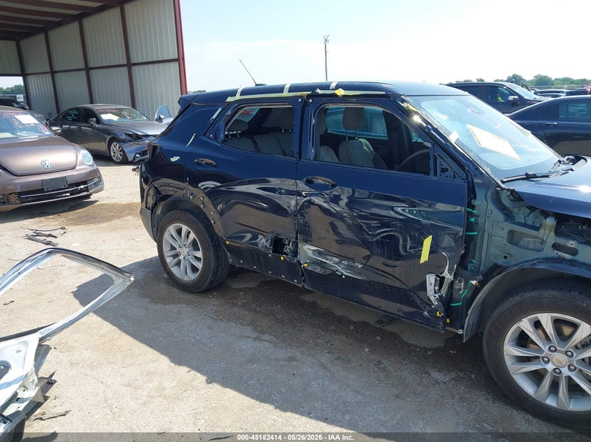 2021 Chevrolet Trailblazer VIN KL79MMS23MB022891 IAAI salvage auction — RIGHT SIDE, Original (Texas), sold $2,900 on 2026-07-28 (photo 6)