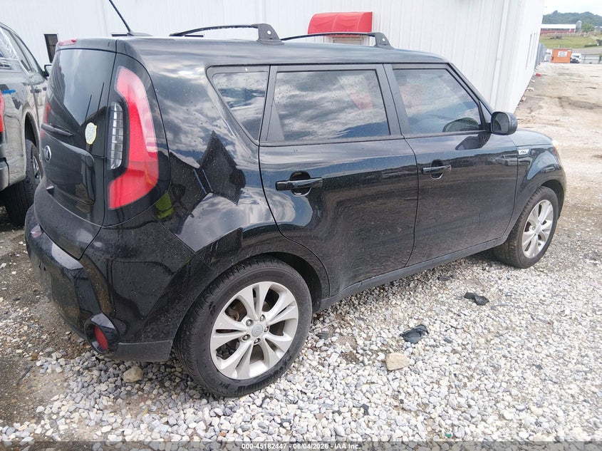 2016 Kia Soul VIN KNDJP3A54G7855961 IAAI salvage auction — NORMAL WEAR, Clear (Oklahoma), sold $925 on 2026-07-16 (photo 4)