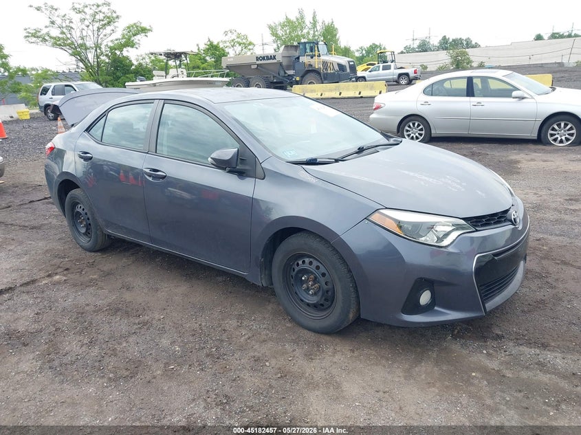 2015 Toyota Corolla VIN 5YFBURHE5FP332838 IAAI salvage auction — FRONT & REAR, Salvage Title, sold $2,550 on 2026-07-13 (photo 1)