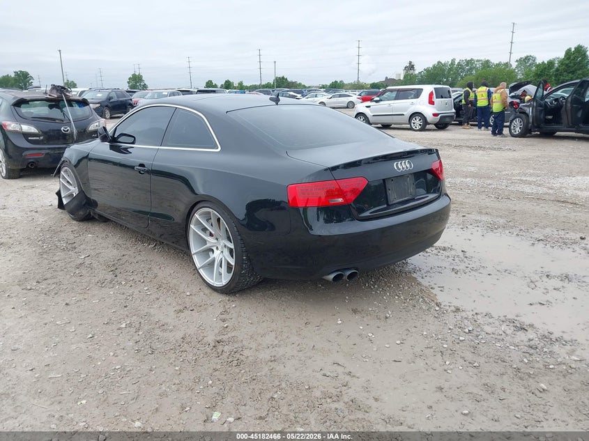 2013 Audi A5 VIN WAURFAFRXDA034168 IAAI salvage auction — LEFT FRONT, Salvage (Ohio), sold $1,750 on 2026-07-17 (photo 3)