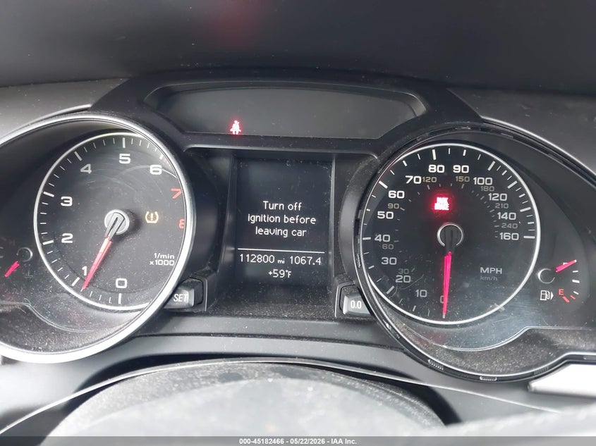 2013 Audi A5 VIN WAURFAFRXDA034168 IAAI salvage auction — LEFT FRONT, Salvage (Ohio), sold $1,750 on 2026-07-17 (photo 7)