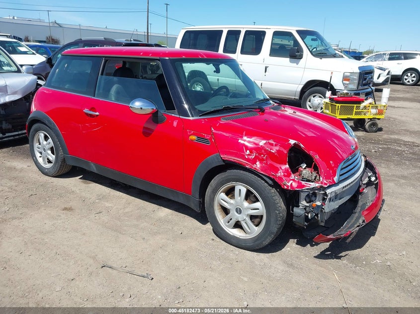2006 Mini Cooper VIN WMWRC33516TK17889 IAAI salvage auction — RIGHT FRONT, Mv-907A (New York), sold $350 on 2026-07-08 (photo 1)