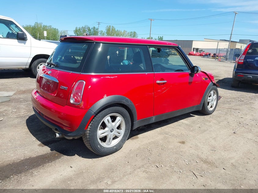 2006 Mini Cooper VIN WMWRC33516TK17889 IAAI salvage auction — RIGHT FRONT, Mv-907A (New York), sold $350 on 2026-07-08 (photo 4)