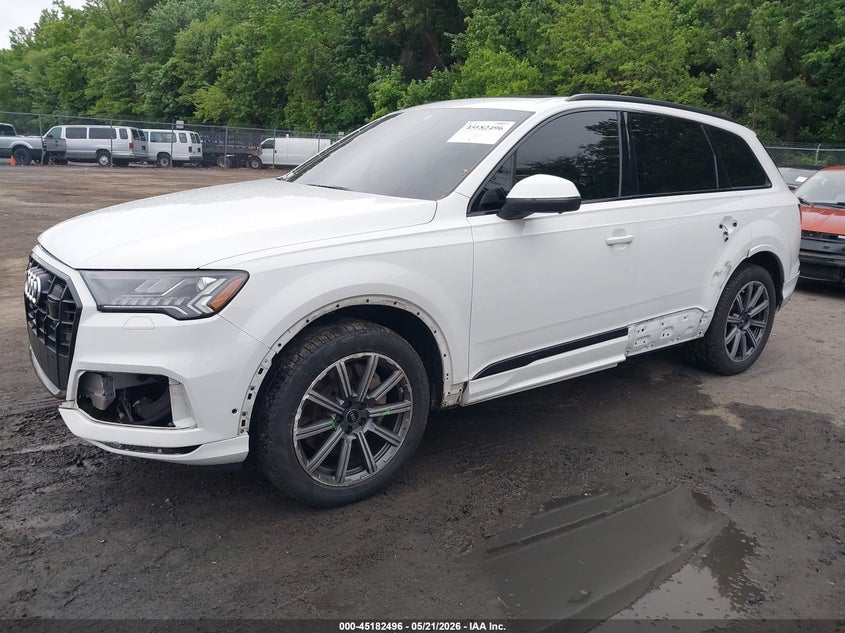 2024 Audi Q7 VIN WA1LCBF74RD005593 IAAI salvage auction — LEFT & RIGHT, Salvage - 75% Or Less (Maryland), sold $10,600 on 2026-07-14 (photo 2)
