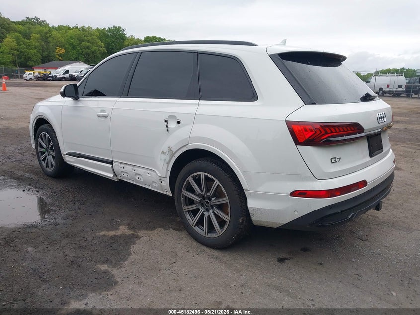 2024 Audi Q7 VIN WA1LCBF74RD005593 IAAI salvage auction — LEFT & RIGHT, Salvage - 75% Or Less (Maryland), sold $10,600 on 2026-07-14 (photo 3)