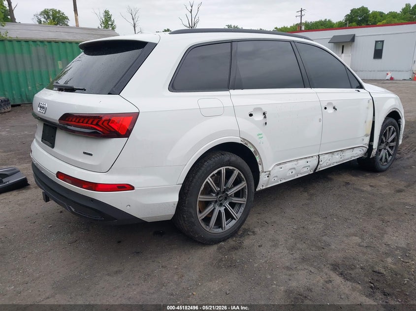 2024 Audi Q7 VIN WA1LCBF74RD005593 IAAI salvage auction — LEFT & RIGHT, Salvage - 75% Or Less (Maryland), sold $10,600 on 2026-07-14 (photo 4)