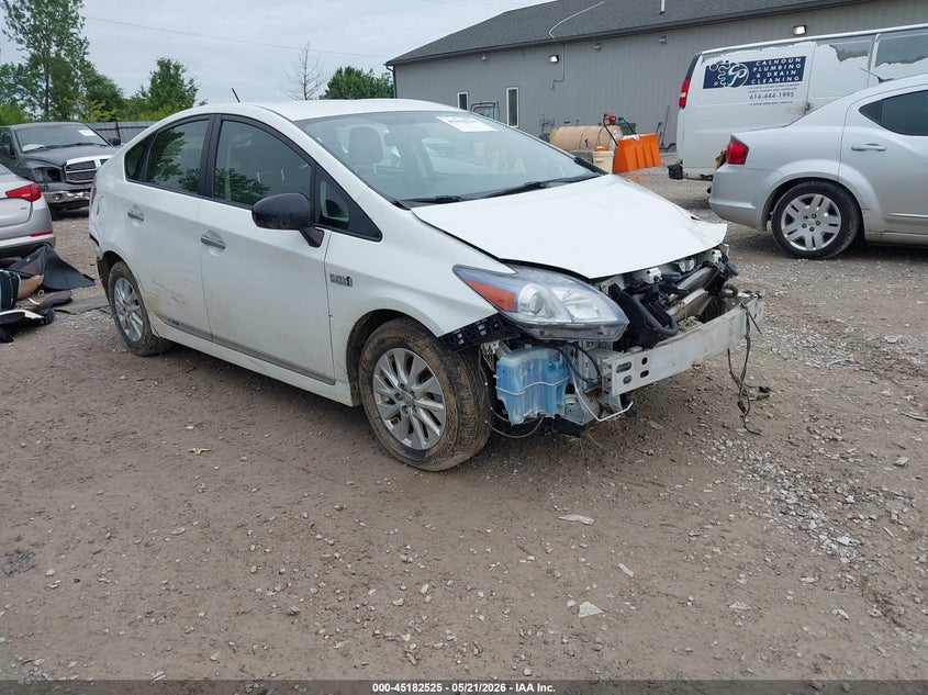 2012 Toyota Prius VIN JTDKN3DP7C3007257 IAAI salvage auction — FRONT END, Salvage (Ohio), sold $3,850 on 2026-07-17 (photo 1)