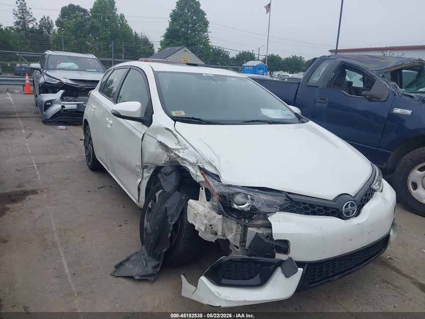 2016 Scion Im VIN JTNKARJE6GJ515024 IAAI salvage auction — FRONT END, Salvage (South Carolina), sold $1,550 on 2026-07-13 (photo 1)
