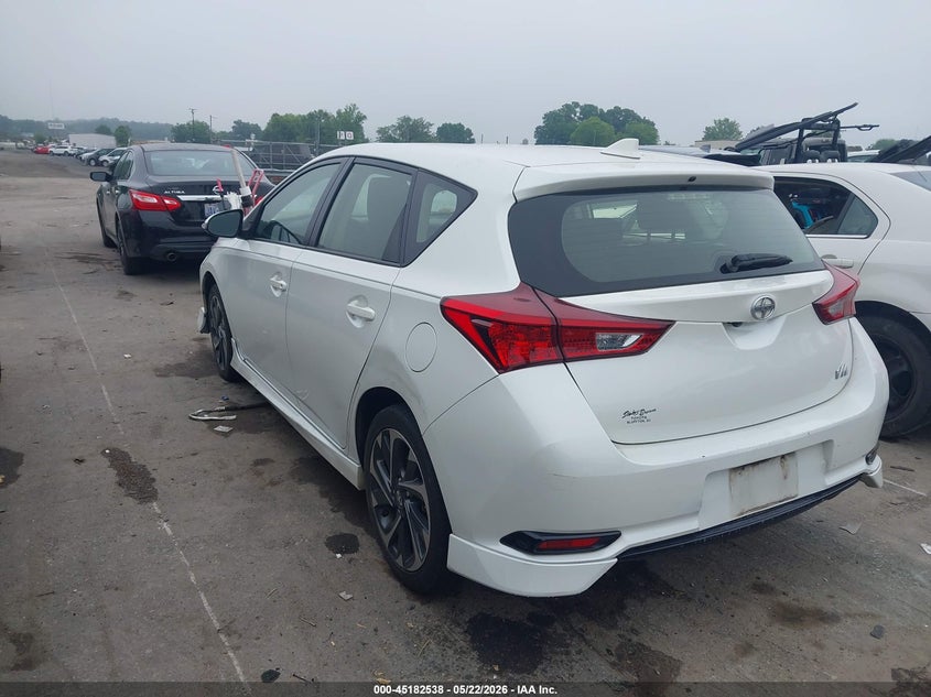 2016 Scion Im VIN JTNKARJE6GJ515024 IAAI salvage auction — FRONT END, Salvage (South Carolina), sold $1,550 on 2026-07-13 (photo 3)