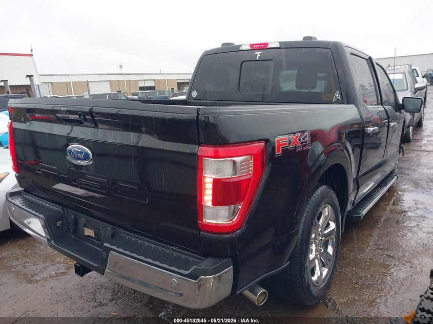 2022 Ford F-150 VIN 1FTFW1E58NKE58917 IAAI salvage auction — FRONT END, Clear (Oklahoma), sold $17,900 on 2026-08-01 (photo 4)