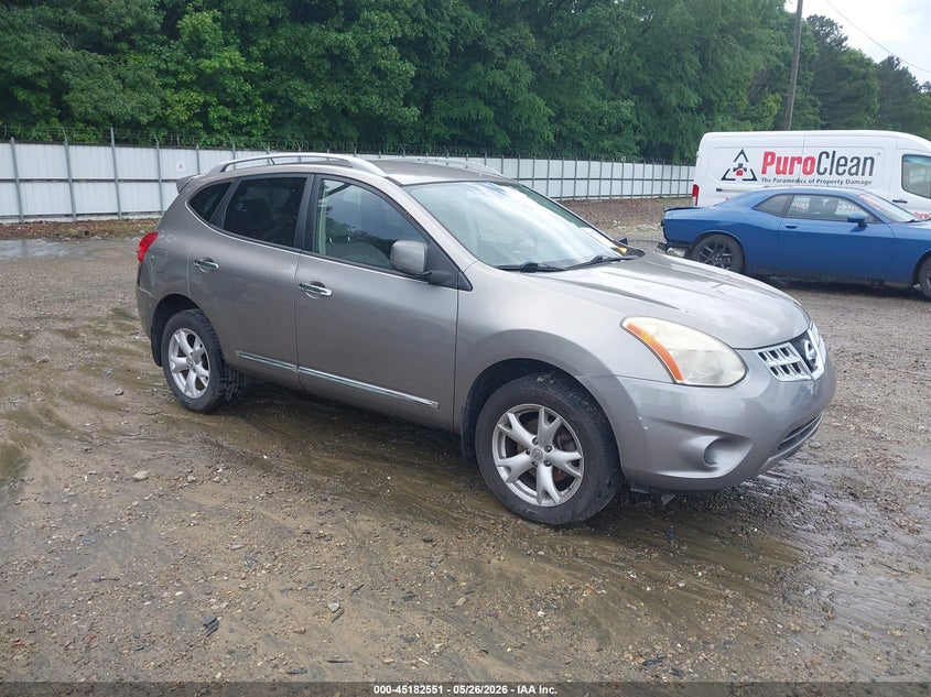 2011 Nissan Rogue VIN JN8AS5MT1BW183025 IAAI salvage auction — REAR END, Salvage (Georgia), sold $725 on 2026-07-16 (photo 1)