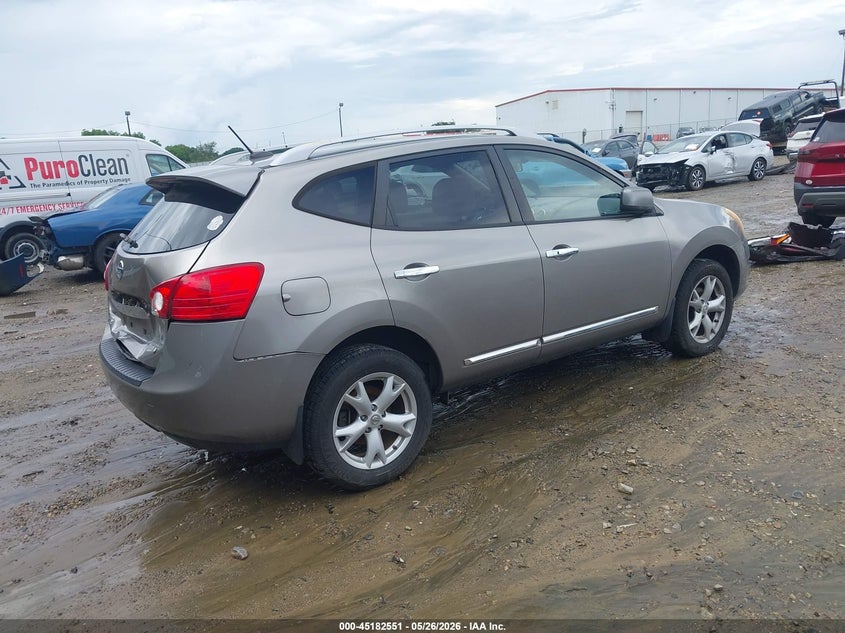 2011 Nissan Rogue VIN JN8AS5MT1BW183025 IAAI salvage auction — REAR END, Salvage (Georgia), sold $725 on 2026-07-16 (photo 4)