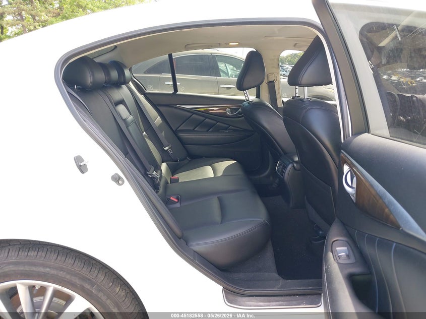2019 Infiniti Q50 VIN JN1EV7AR8KM556522 IAAI salvage auction — FRONT END, Mv-907A (New York), sold $4,550 on 2026-08-01 (photo 8)