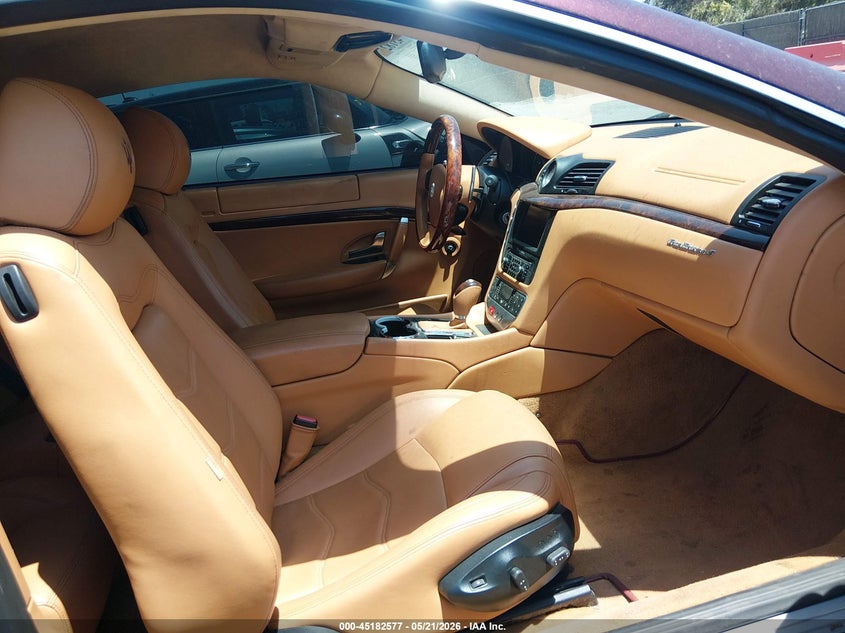 2012 Maserati Granturismo VIN ZAM45KLA6C0065129 IAAI salvage auction — LEFT SIDE, Salvage (California), sold $5,575 on 2026-07-29 (photo 5)