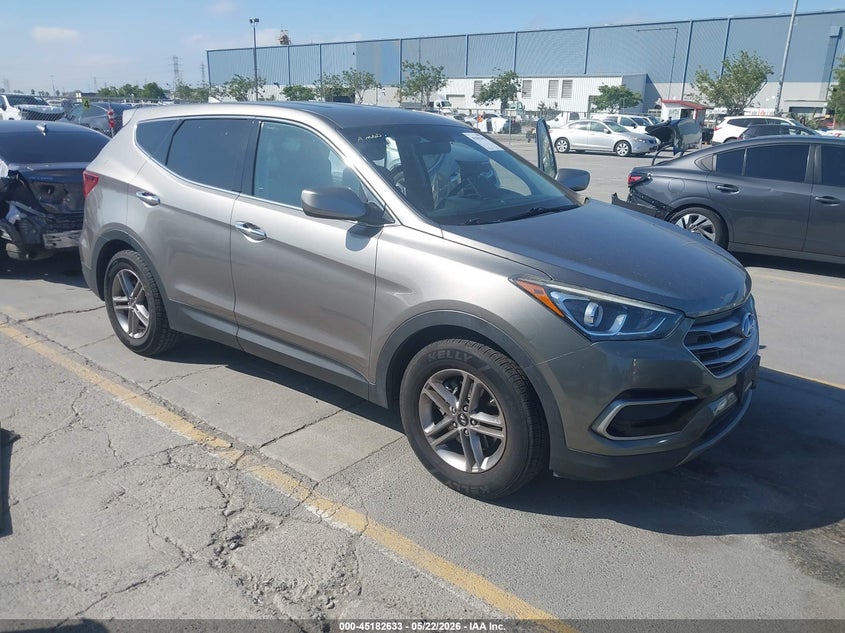 2017 Hyundai Santa fe VIN 5XYZT3LB9HG419399 IAAI salvage auction — SIDE, Salvage (California), sold $2,800 on 2026-07-13 (photo 1)