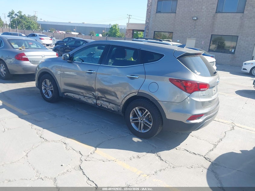 2017 Hyundai Santa fe VIN 5XYZT3LB9HG419399 IAAI salvage auction — SIDE, Salvage (California), sold $2,800 on 2026-07-13 (photo 3)