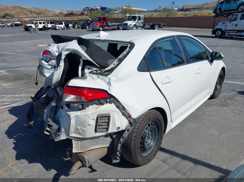 2020 Toyota Corolla VIN 5YFEPRAE3LP020978 IAAI salvage auction — REAR END, Salvage (California), sold $3,250 on 2026-07-08 (photo 4)