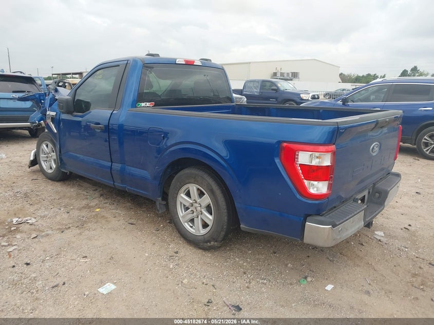 2023 Ford F-150 VIN 1FTMF1C57PKG18475 IAAI salvage auction — FRONT END, Original (Texas), sold $7,100 on 2026-07-29 (photo 3)