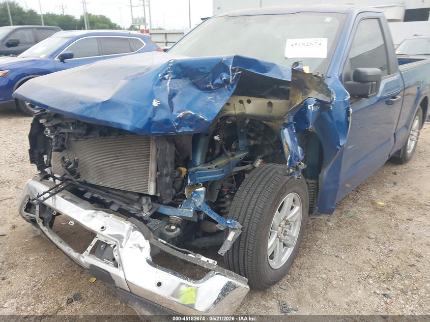 2023 Ford F-150 VIN 1FTMF1C57PKG18475 IAAI salvage auction — FRONT END, Original (Texas), sold $7,100 on 2026-07-29 (photo 6)