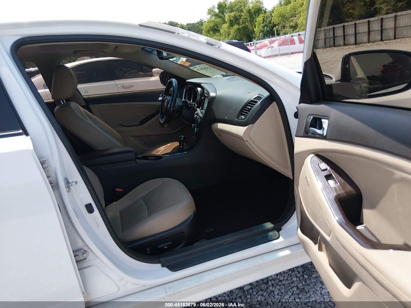 2014 Kia Optima VIN 5XXGN4A79EG337209 IAAI salvage auction — LEFT SIDE, Salvage Title, sold $425 on 2026-07-09 (photo 5)
