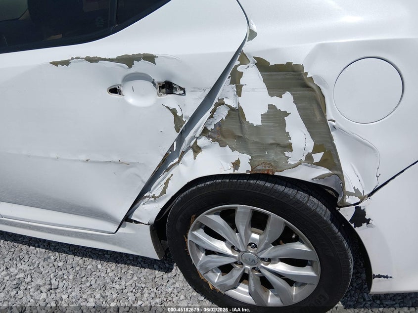 2014 Kia Optima VIN 5XXGN4A79EG337209 IAAI salvage auction — LEFT SIDE, Salvage Title, sold $425 on 2026-07-09 (photo 6)