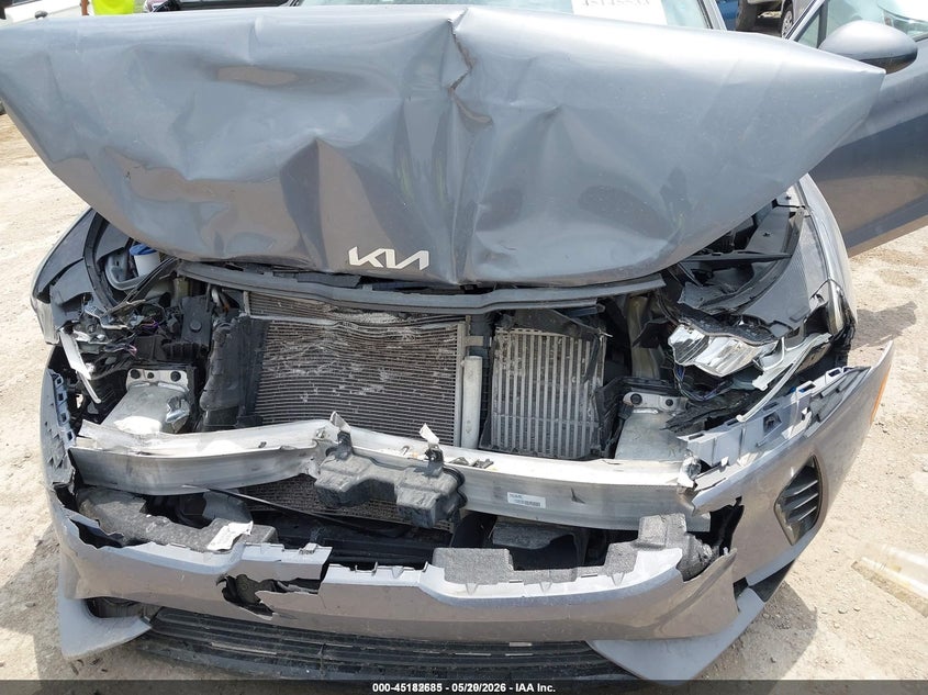 2022 Kia K5 VIN 5XXG14J26NG157749 IAAI salvage auction — FRONT END, Clear (Texas), sold $25 on 2026-07-06 (photo 6)