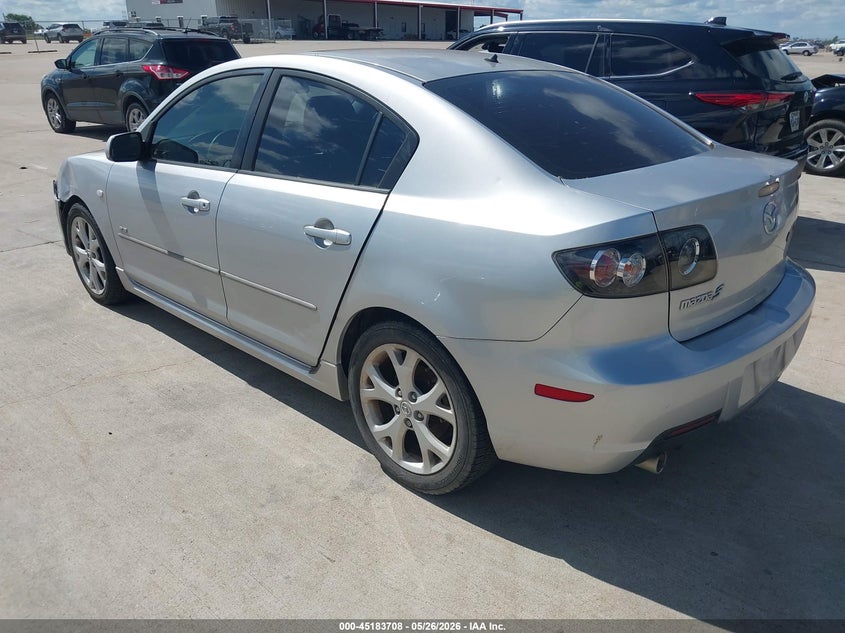 2008 Mazda 3 VIN JM1BK323481187325 IAAI salvage auction — NORMAL WEAR, Original (Texas), sold $825 on 2026-07-10 (photo 3)
