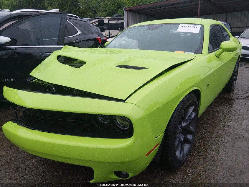 2023 Dodge Challenger VIN 2C3CDZFJ3PH614945 IAAI salvage auction — FRONT END, Clear (Oklahoma), sold $14,700 on 2026-08-20 (photo 2)