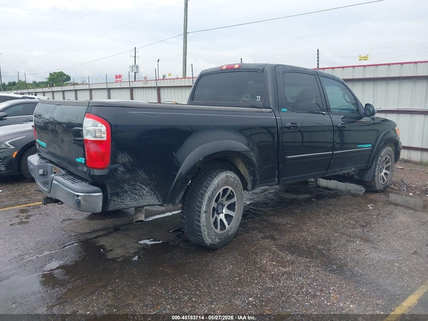 2006 Toyota Tundra VIN 5TBET34156S505645 IAAI salvage auction — REAR END, Salvage (Texas), sold $2,300 on 2026-07-15 (photo 4)